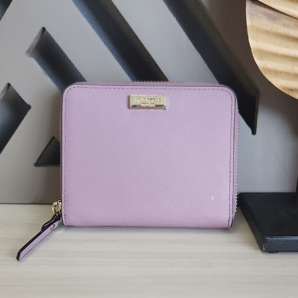 kate spade Handbags - Kate Spade Lavender Zip Wallet